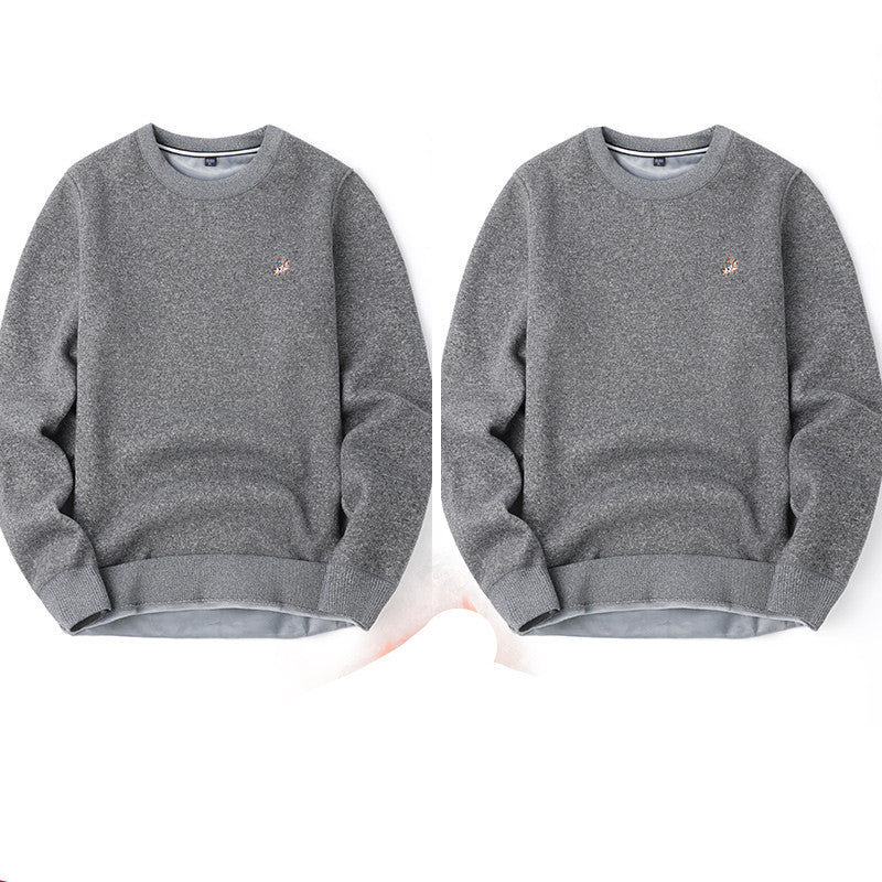 Pull Homme Automne Hiver Plus Velours Épaississant Base