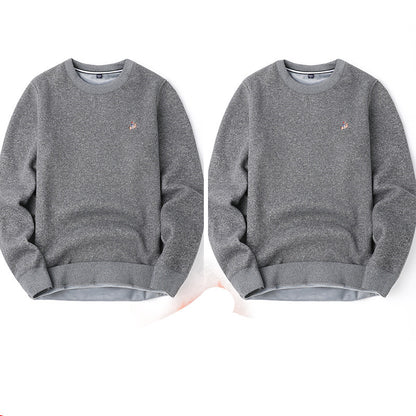 Pull Homme Automne Hiver Plus Velours Épaississant Base
