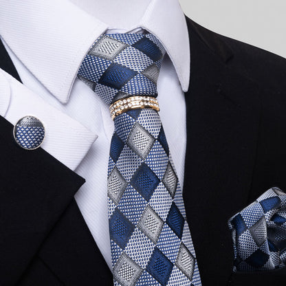 Multi Colored Striped Floral Mens Tie - ARCHSHOPE