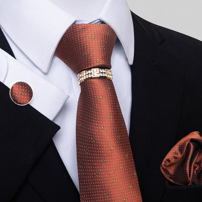 Multi Colored Striped Floral Mens Tie - ARCHSHOPE