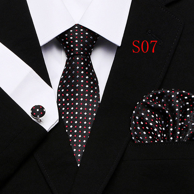 Paisley Series European And American Fashion Tie Three-piece Suit - ARCHSHOPE