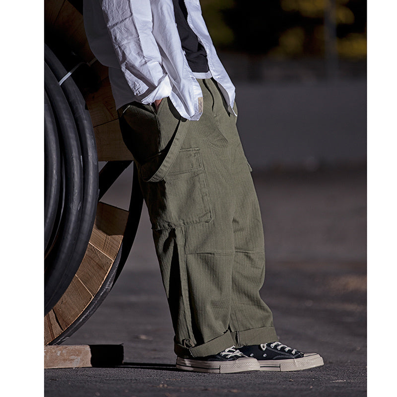 Vintage locker sitzende Overalls