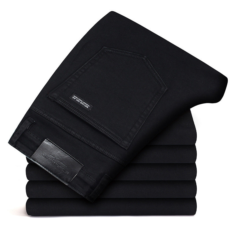 Schwarze Herrenjeans 