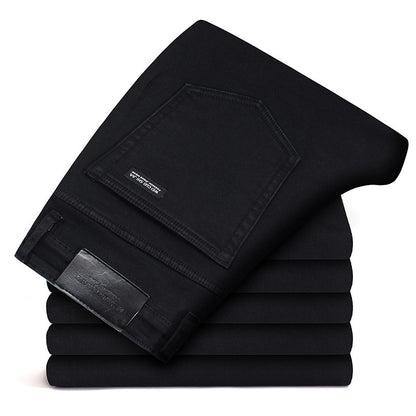 Schwarze Herrenjeans 