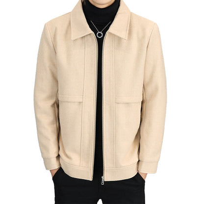 East Season – Lässige, schöne Jacke mit Polokragen in hochwertiger Qualität