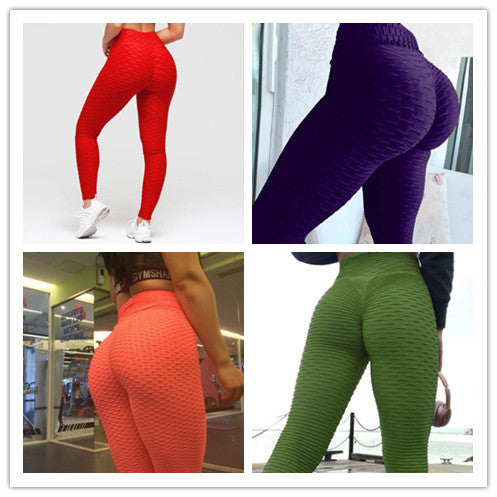 Booty Lifting Anti Cellulite Scrunch Leggings Without Pocket - ARCHSHOPE