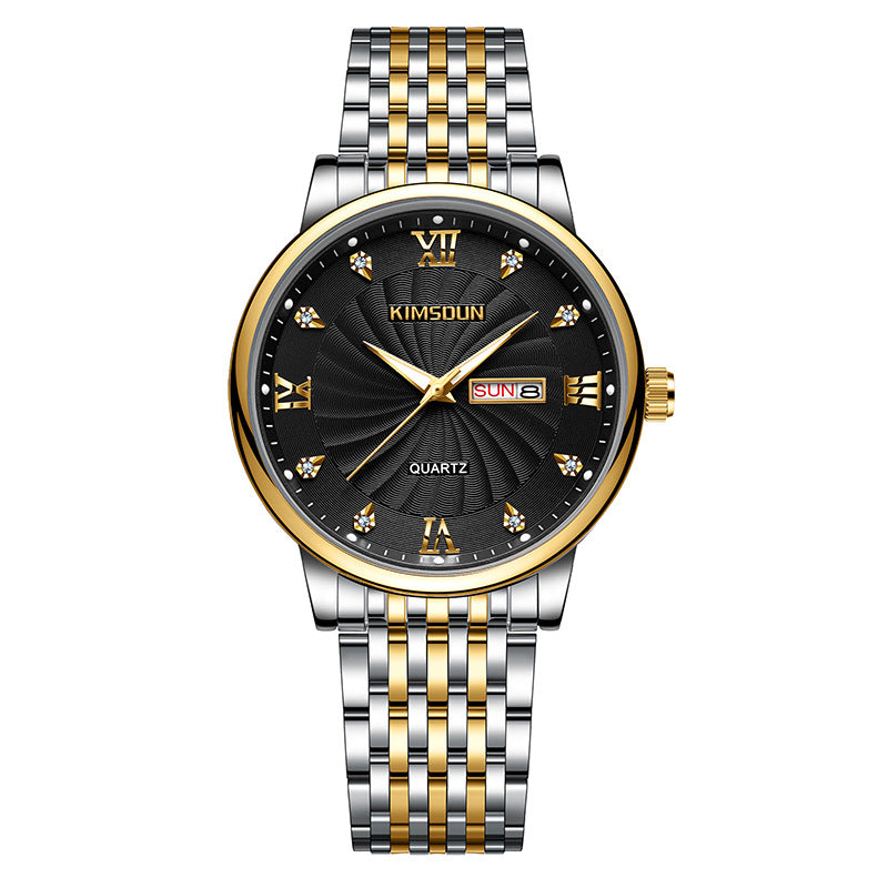 Calendar Waterproof Quartz Watch For Men - ARCHSHOPE