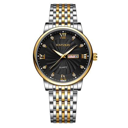 Calendar Waterproof Quartz Watch For Men - ARCHSHOPE