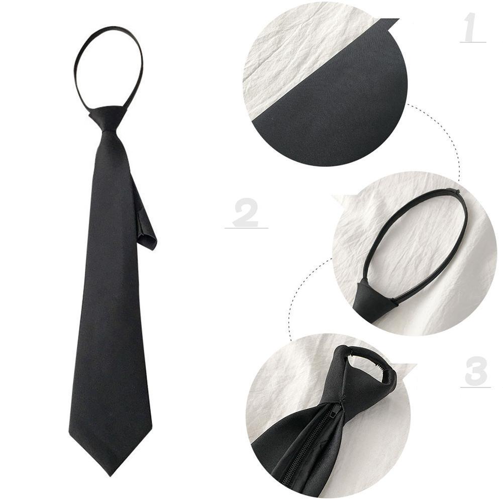 Student Zipper Lazy Safety Tie Men And Women - ARCHSHOPE