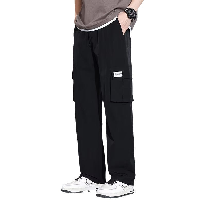 Herren Sommer Neue Ice Silk Overalls