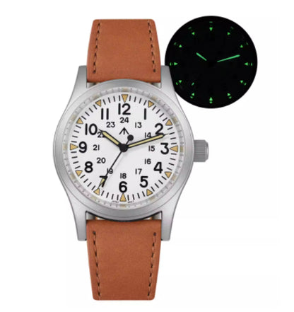 Retro Military Watch With A Quartz Second Hand - ARCHSHOPE