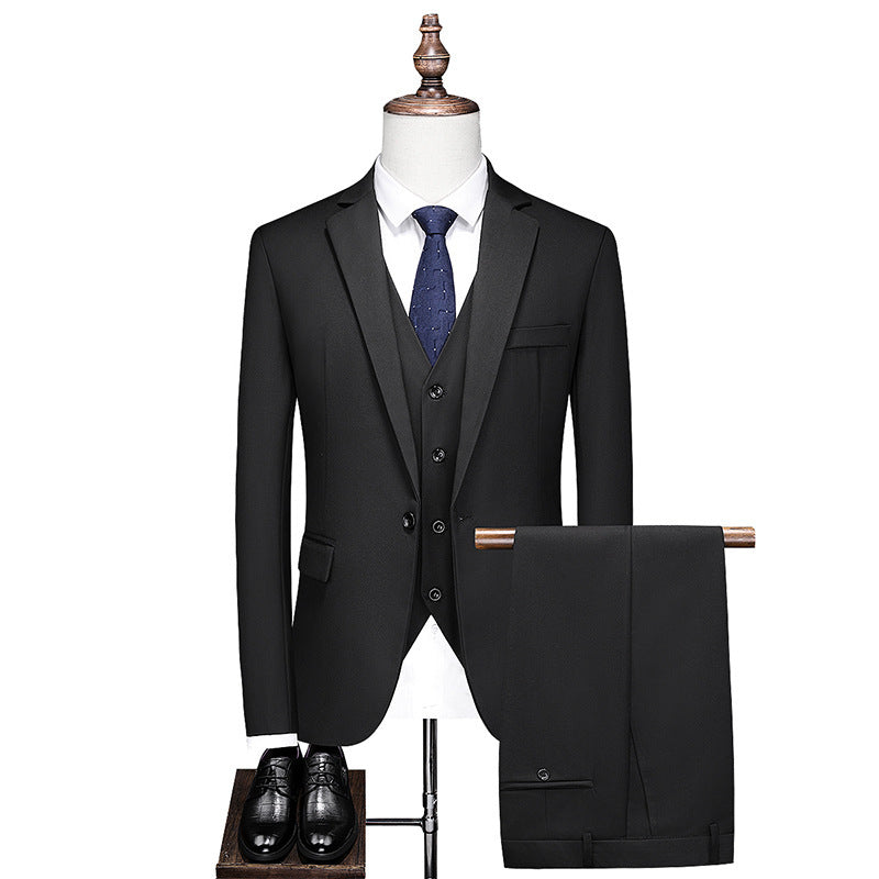 Business Freizeit Einfarbig Anzug Anzug Herren Business Anzug
