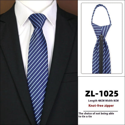 Men's Formal Wear Business Zipper Tie-free - ARCHSHOPE