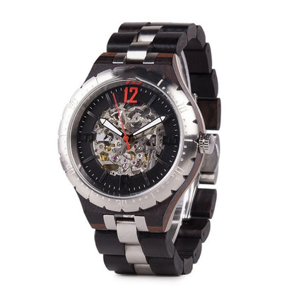 Wooden Automatic Mechanical Watches Men Luxury - ARCHSHOPE