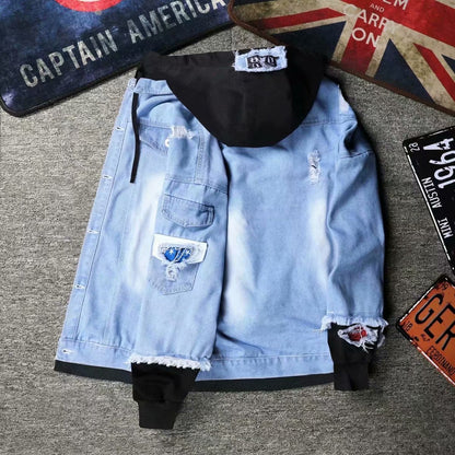 Persönlichkeit Herren Arbeitskleidung Jeansjacke