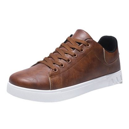 Lace-up Flat Shoes Men's Fashion Casual Shoes - ARCHSHOPE