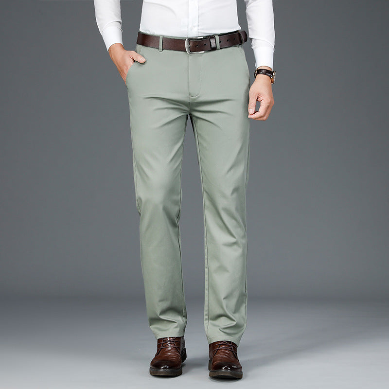 Pantalons décontractés amples pour hommes d'âge moyen