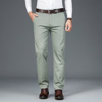 Pantalons décontractés amples pour hommes d'âge moyen