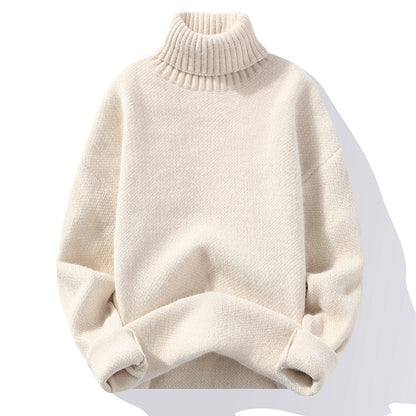 Pullover Weicher Pullover Herren Slim-Fit Verdicktes Pullover-Unterhemd