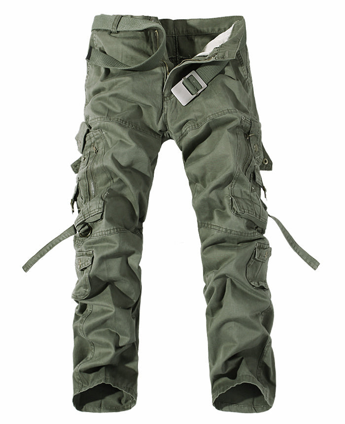 Men's Multi-pocket Cargo Pants Washed Hot Sale Cargo Pants - ARCHSHOPE