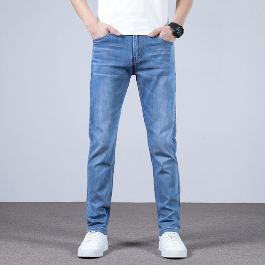 Jean slim droit extensible pour homme
