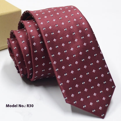 Fashion Exquisite Jacquard Tie Wedding Groom - ARCHSHOPE