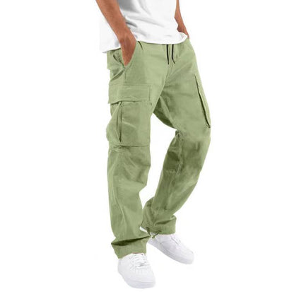Trade Drawstring Multi-pocket Casual Trousers - ARCHSHOPE