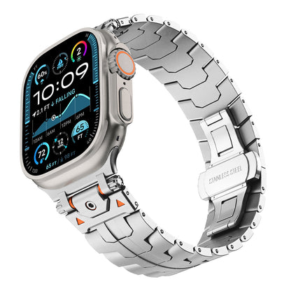 Mens Simple Versatile Stainless Steel Strap For Watch Ultra - ARCHSHOPE