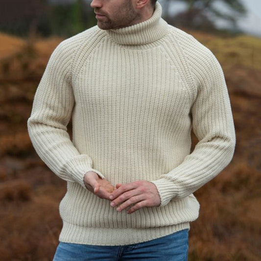 Pull à col roulé européen et américain pour l'automne et l'hiver