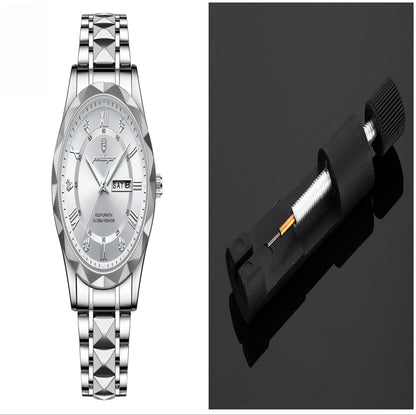 Men's Waterproof Double Calendar Luminous Quartz Watch - ARCHSHOPE