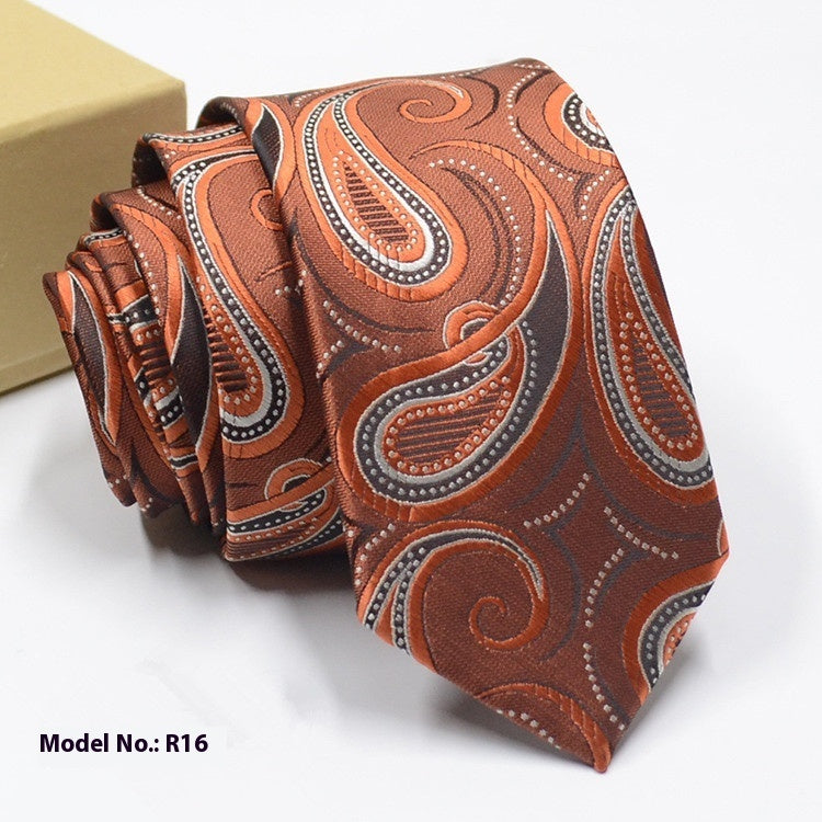 Fashion Exquisite Jacquard Tie Wedding Groom - ARCHSHOPE