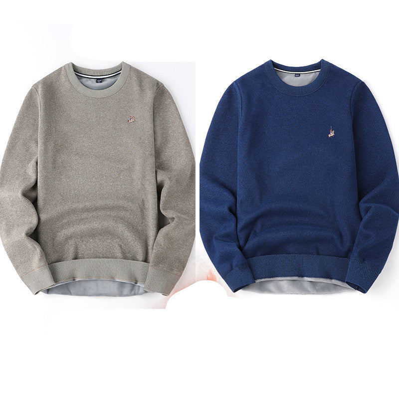 Pull Homme Automne Hiver Plus Velours Épaississant Base