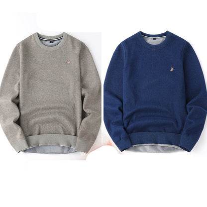 Pull Homme Automne Hiver Plus Velours Épaississant Base