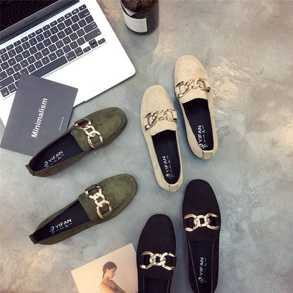 Women's Soft-soled Low-cut Versatile Flat Shoes