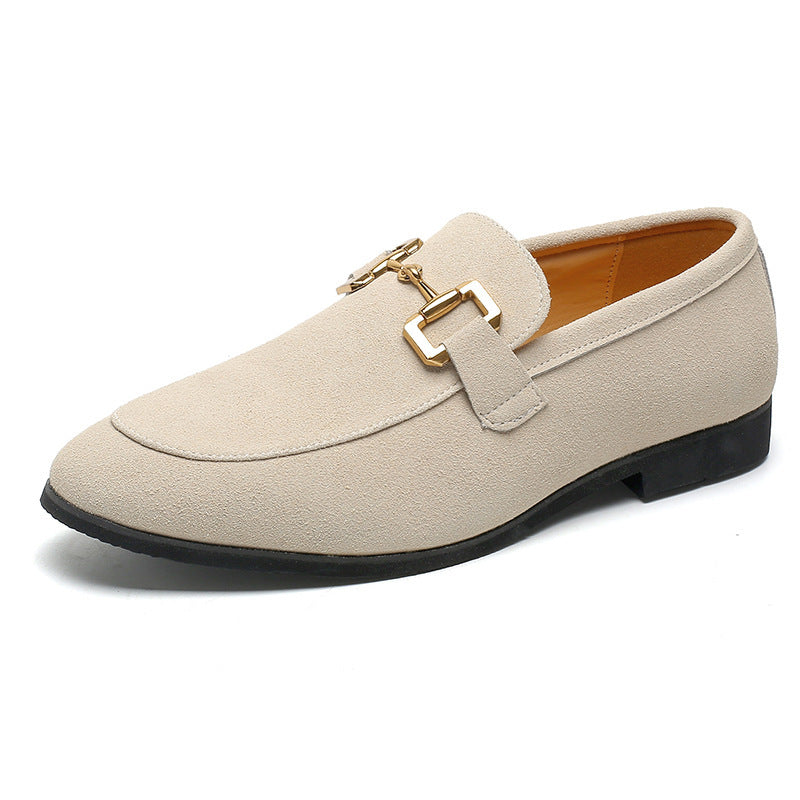 Fashion Personality Suede Leather Shoes Men - ARCHSHOPE