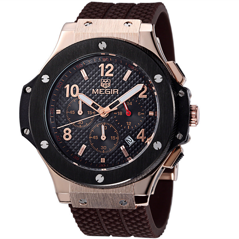 Watches Men Luxury Quartz Wrist Watch Male Sports Military Chronograph Watches - ARCHSHOPE