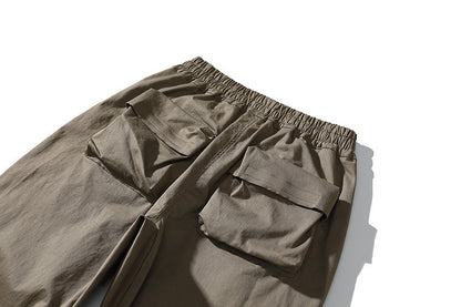 Herren Cargohose mit Kordelzug und Knöcheltaschen