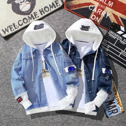 Persönlichkeit Herren Arbeitskleidung Jeansjacke