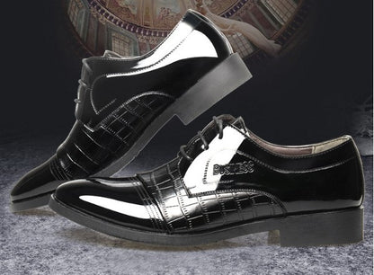 Muster herbst männer spitzen business kleid schuhe leder herren schuhe einzelnen schuhe schuhe männer
