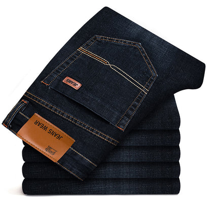 Jean droit élastique slim fit