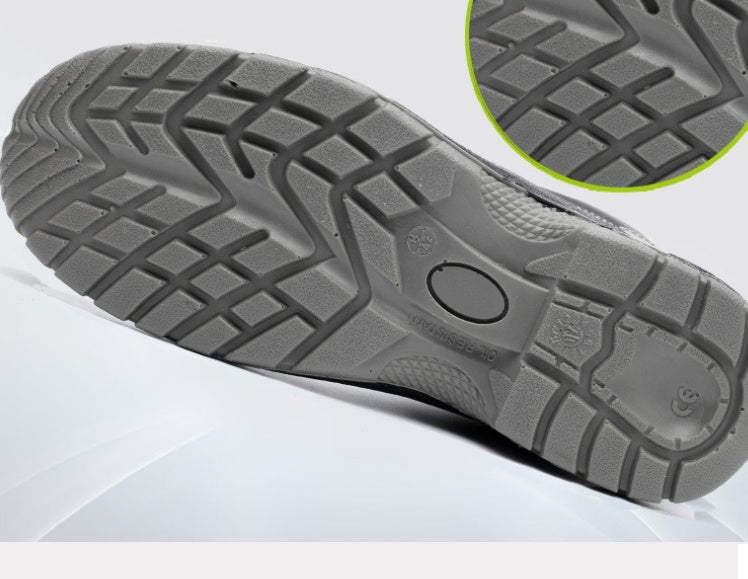 Chaussures de sécurité robustes avec embout en acier pour homme