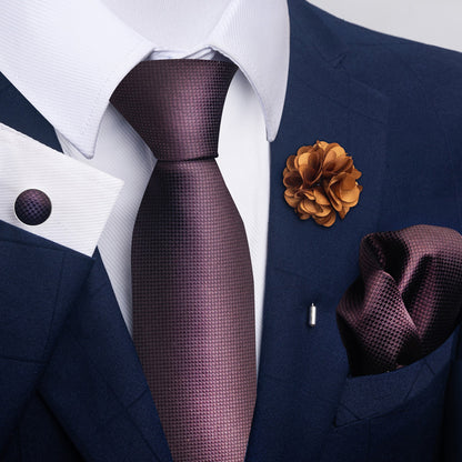 Men's Tie Suit Pocket Square Combo 8 - ARCHSHOPE