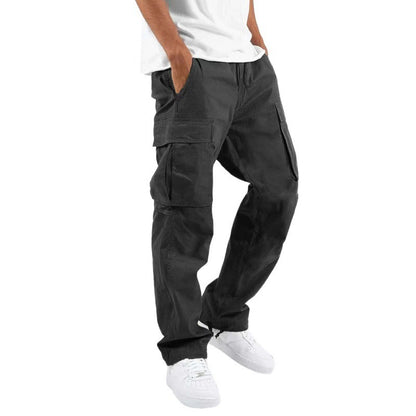 Trade Drawstring Multi-pocket Casual Trousers - ARCHSHOPE