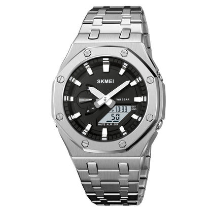 Men's Creative Multifunction Dual-Display Business Electronic Watch - ARCHSHOPE