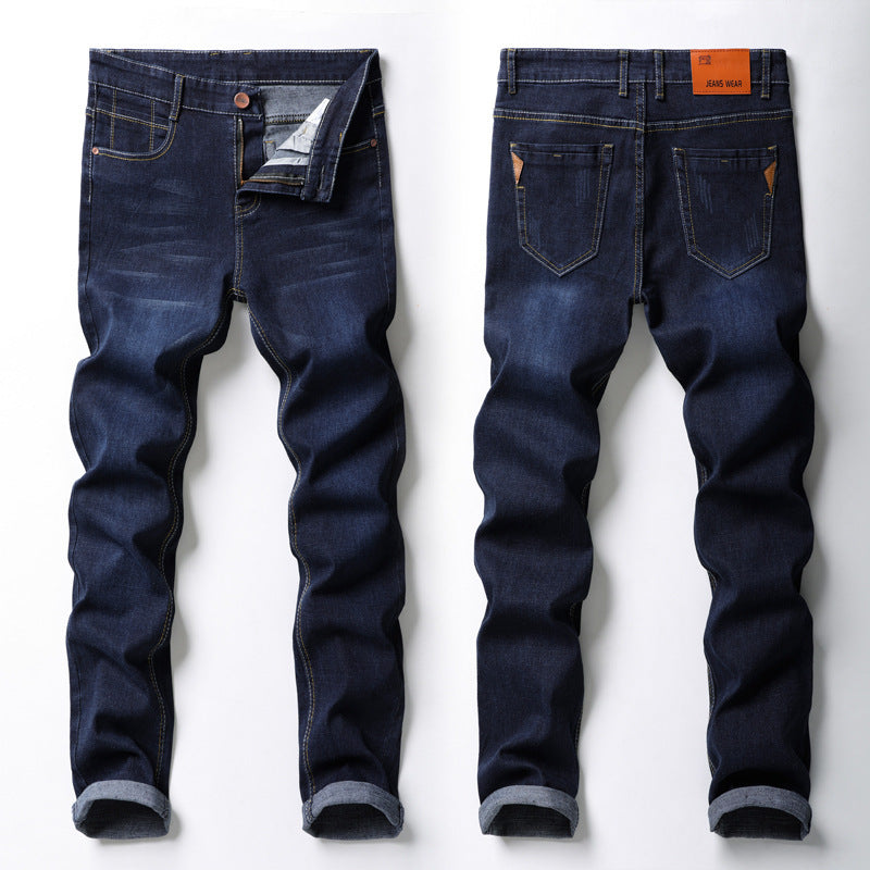 Jean slim stretch coupe droite pour homme