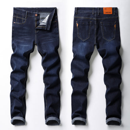 Jean slim stretch coupe droite pour homme