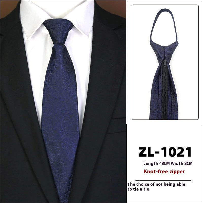 Men's Formal Wear Business Zipper Tie-free - ARCHSHOPE