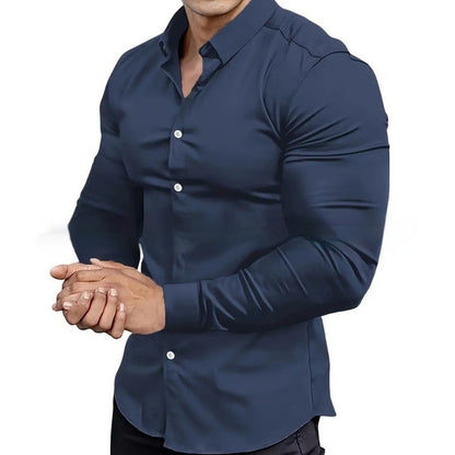 Men's Business Non-ironing Professional Anti-wrinkle Casual Shirt - ARCHSHOPE