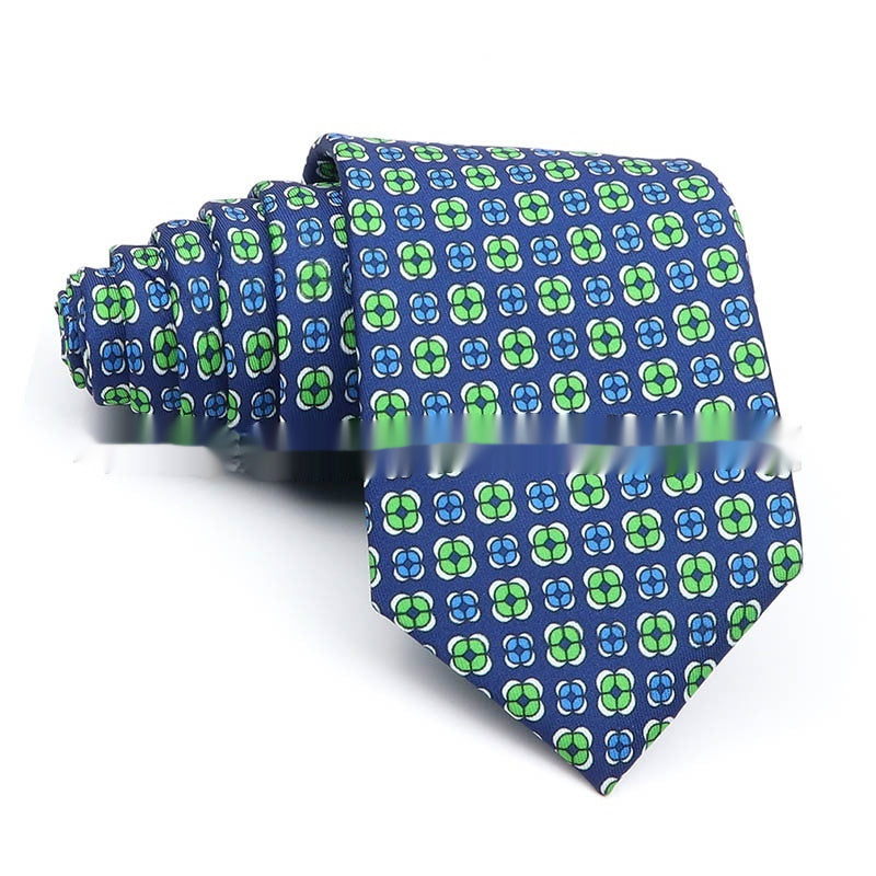 Business Polyester Men's Printed Workplace Tie - ARCHSHOPE