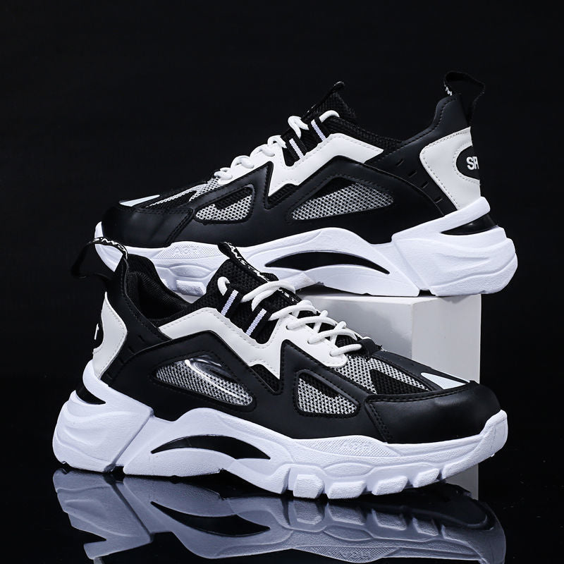 Weiße Turnschuhe Männer Rutschfeste Walking Laufschuhe Sport